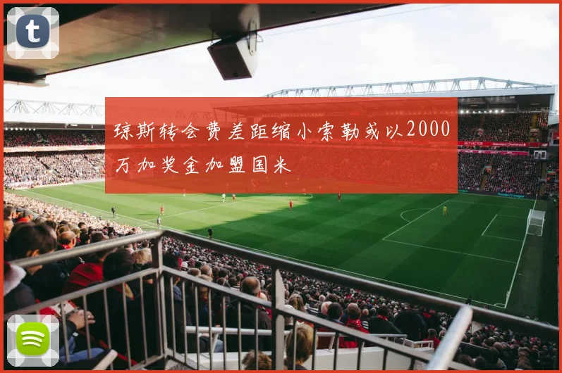 琼斯转会费差距缩小索勒或以2000万加奖金加盟国米