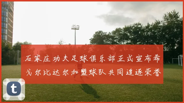 石家庄功夫足球俱乐部正式宣布希戈尔比达尔加盟球队共同追逐荣誉